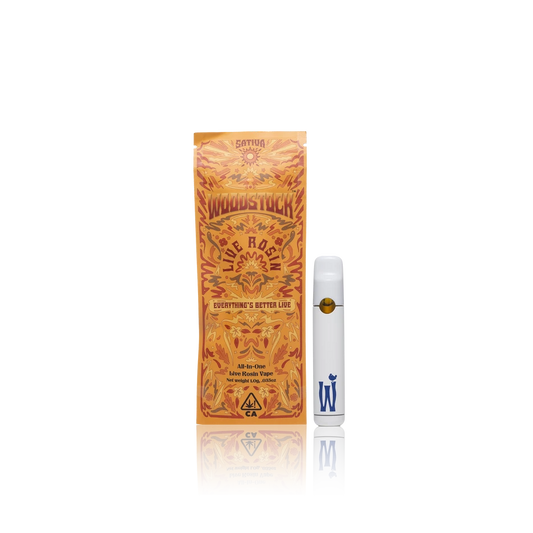 Woodstock All-In-One Live Rosin Vape