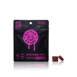 Kanha Solventless Rosin Sour Vegan Gummies