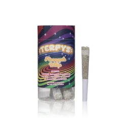 Terpys Terpene Infused Cannabis Pre-Roll Infused & Coated In Diamond Powder
