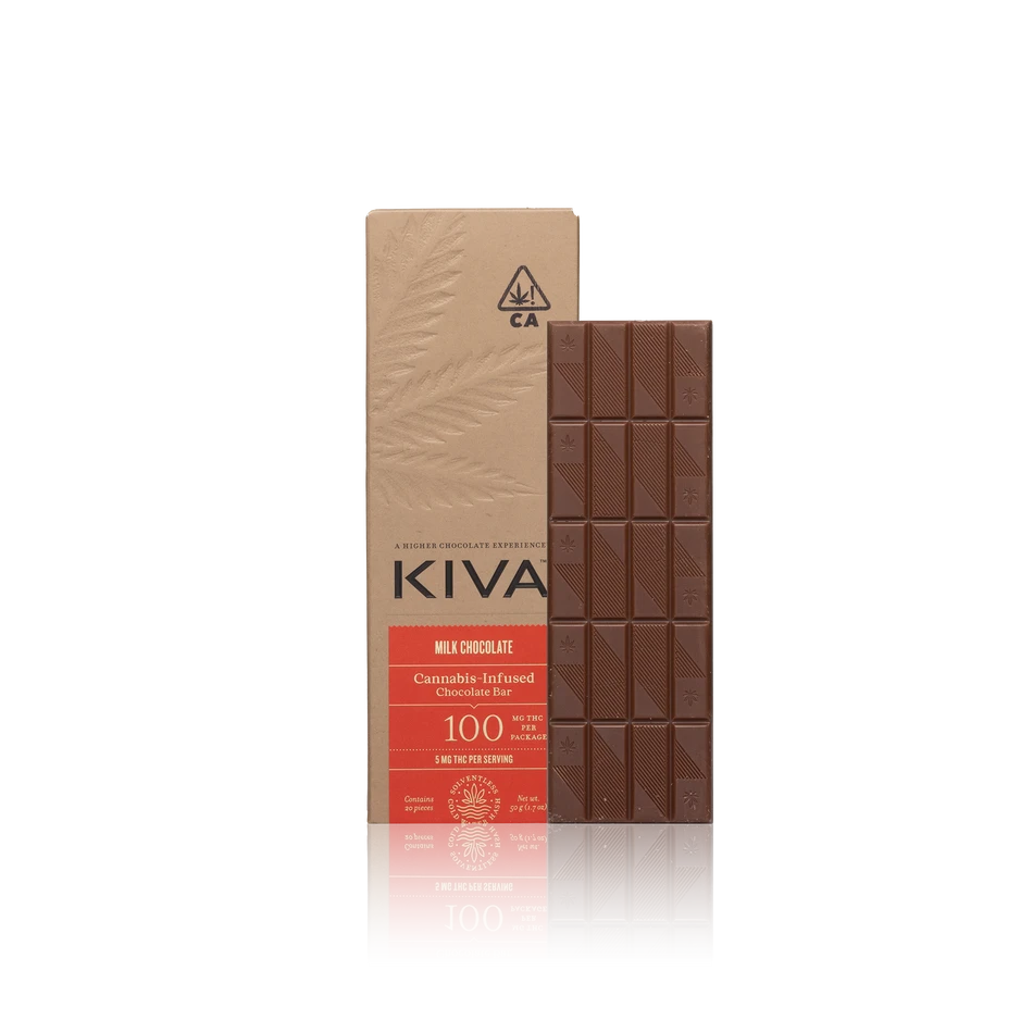 Kiva Cannabis Infused Chocolate Bar